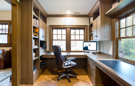 Interior design home office space