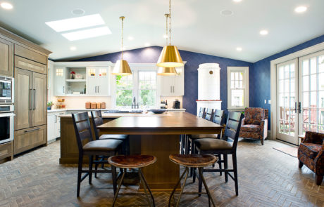 Interior design kitchen space